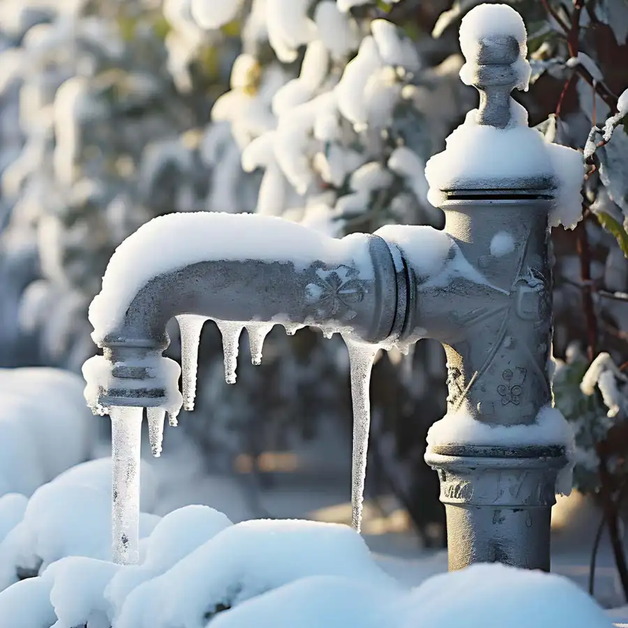 Frozen spigot